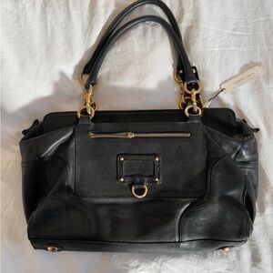 Black Leather Women's Bag